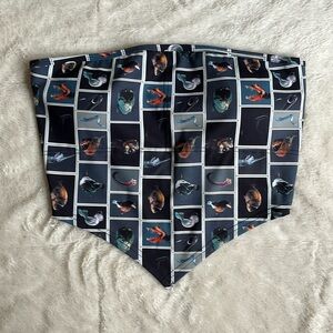 NEW Fashion Brand Company Cute Fish Strapless Top